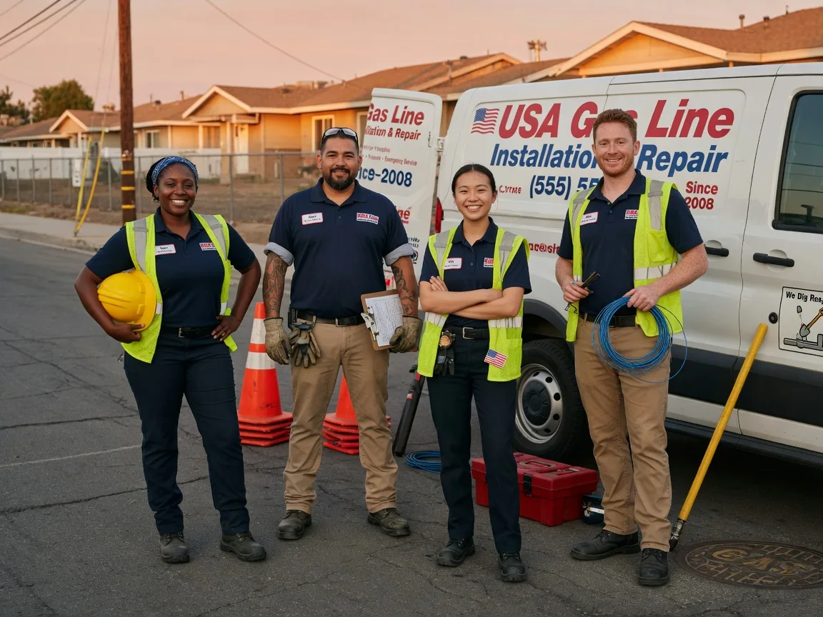 Gas Line Installation company in Kittrell, NC